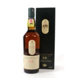 Lagavulin 16 Years Old Islay Single Malt Scotch Whisky, 43% vol 70cl, in original cardboard