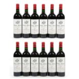 Château Montrose 1984 Saint-Estèphe (twelve bottles)