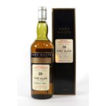 Port Ellen 20 Years Old Islay Single Malt Scotch Whisky, bottled for Diageo's Rare Malts