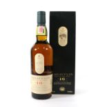 Lagavulin 16 Years Old Islay Single Malt Scotch Whisky, 43% vol 70cl, in original cardboard