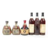 The Wine Society 7007 Fine Liqueur Cognac Fifteen Years Old (three bottles), Hine V.S.O.P. Fine