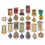 A Set of Thirteen Royal Antediluvian Order of Buffaloes Breast Jewels,