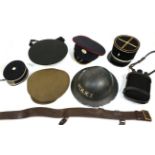 A Second World War British Police Brodie Helmet,