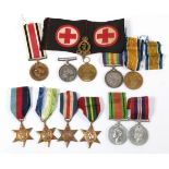 Two First World War Pairs, each comprising British War Medal and Victory Medal,