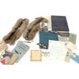 A Collection of Ephemera and Items Relating to Prisoner of War Escaper Warrant Officer (1231507) WO