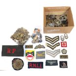 A Collection of Approximately Fifty British Cap Badges, mainly Second World War,