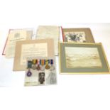 A Group of Five to Royal Marine Pte C F Clark RM Africa General Service Medal,