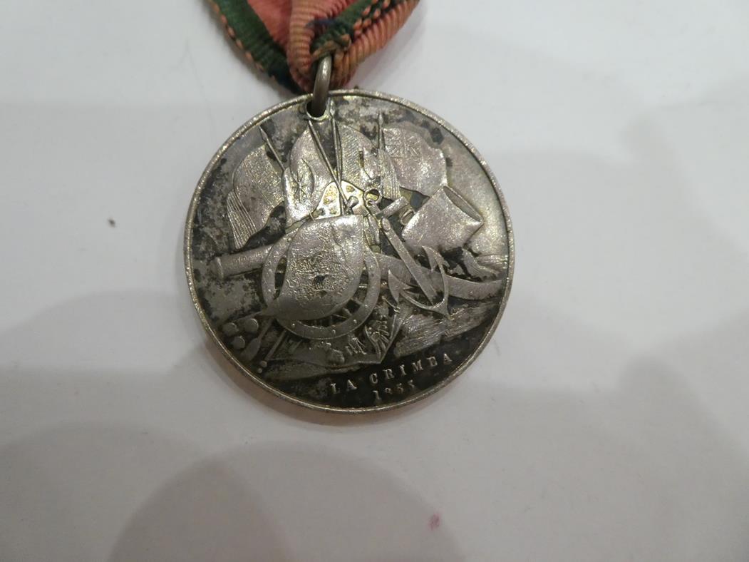 A Victorian Group of Three Medals, comprising Crimea Medal with clasp SEBASTAPOL, awarded to LIEUT. - Image 13 of 26