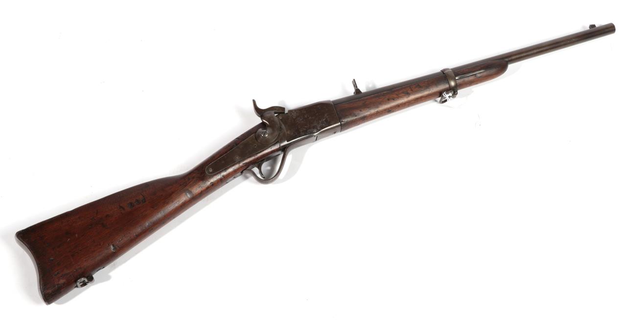 A US Peabody's 1862 Patent Martini Action Carbine, .