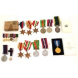 A Second World War Group of Six Medals, awarded to 857200 GNR.B.SWARBRICK R.A.