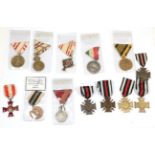 A Collection of Twelve German and Austro-Hungarian Medals,