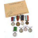 A Collection of Eight Rhodesian Medals: - Police Reserve Medal to A5918 A/F/R Chiwungwej;