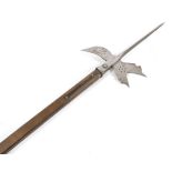 A 16th Century German Style Halberd,