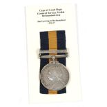Cape of Good Hope General Service Medal Clasp Bechuanaland to Driv. J. H. J. Hill, D. F. Arty.