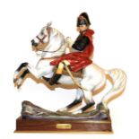 Royal Worcester 'Napoleon Bonaparte', model No. RW3860 by Bernard Winskill, limited edition 605/750,