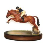 Royal Worcester 'H.R.H Princess Anne on Doublet', model No. RW3912 by Doris Lindner, limited edition