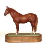 Royal Worcester 'Hyperion', model No. RW3758 by Doris Lindner, limited edition of 500, on wooden