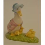 Beswick Beatrix Potter 'Jemima and Her Ducklings', model No. 3786, with rare BP-8a backstamp, with