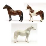 Beswick Horses Comprising: Connemara Pony ''Terese of Leam'', model No. 1641; Exmoor Pony ''