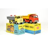 Corgi 460 Neville Cement On ERF Chassis (E box E-G) and 494 Bedford tipper (E boxes G) (2)