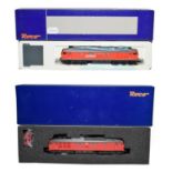 Roco HO Gauge 2 Rail Locomotives 62867 DBAG 234 545-2 and 63916 NS RN232 909-2 Railion both red (