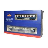 Bachmann OO Gauge 31427 Class 411 CEP 4-Car EMU 7113 blue/grey 21DCC (E box G-E)