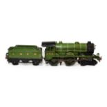 Hornby O Gauge C/w 4-4-0 Yorkshire LNER 234 Locomotive (G-F)