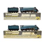 Wrenn Two A4 Locomotives W2210 Mallard LNER 4468 and W2212 Sir Nigel Gresley LNER 7 (both E-G