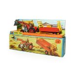 Corgi Gift Set No.9 Massey Ferguson 165 Tractor With Shovel, Driver And Tipping Trailer (E, with