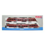 Piko Expert HO Gauge 2 Rail 59501-2 Electric Railcar Series 442 four car set Regio DB (E box E-G)