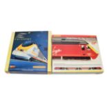 Hornby OO Gauge Gift Sets R2045 Virgin Trains 125 HST and Eurostar (both E-G boxes G) (2)