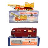 Dinky 581 Horse Box and 972 Coles Mobile Crane (both E boxes E-G) (2)