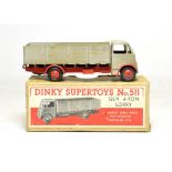 Dinky 511 Guy 4-Ton Lorry grey/red (G box G)