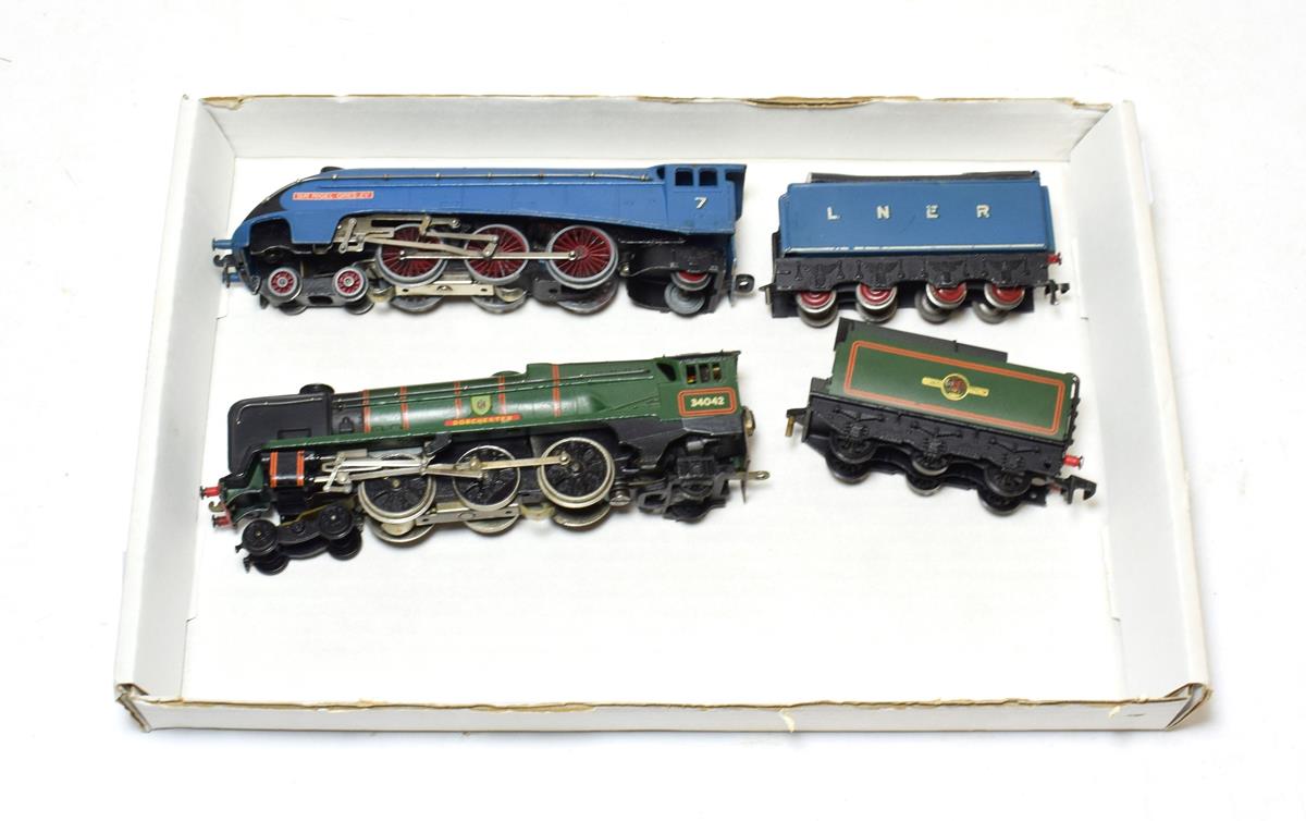 Hornby Dublo 3-Rail Locomotives Dorchester BR 34042 and Sir Nigel Gresley (both G-E) (2)