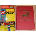 The Great Book Of Corgi with bus no.3281/4000 (some wear to other cover) reproduction Schuco 1050 (