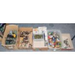 Various White Metal And Plastic Soldiers including examples by Del Prado, Airfix and others;