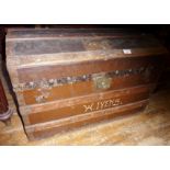 Dome topped cabin trunk