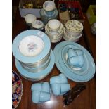 Large quantity of Royal Doulton 'Old Westbury' china dinnerware and teaware and Wedgwood 'Wild