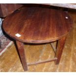 Two mahogany coffee tables, c. 1960's