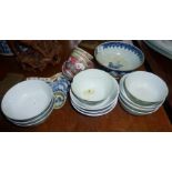 Assorted Chinese porcelain bowls