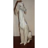 Lladro porcelain figure of a Saluki dog