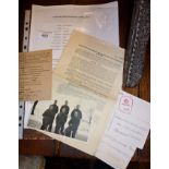 WW2 Prisoner of War ephemera from Edmund W. Trimmer (7360416 Royal Army Medical Corps):- 5