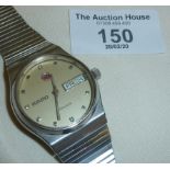 Men's stainless steel Rado Voyager wrist watch