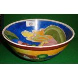 Continental Art Deco china bowl