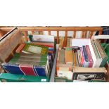 Two boxes of assorted books