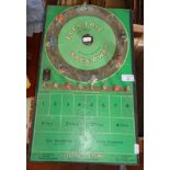 B.G.L. London "Electric Speedway" table game (A/F)