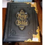 A large bound National Comprehensive Family Bible