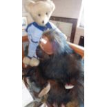Large soft Keel Toy Company toy orangutan and a Teddy Bear