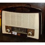 A Mullard Bakelite radio