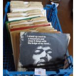 Approx. 75 vinyl singles 1960's, inc. Beatles, Rolling Stones, The Who and Jimi Hendrix, etc.
